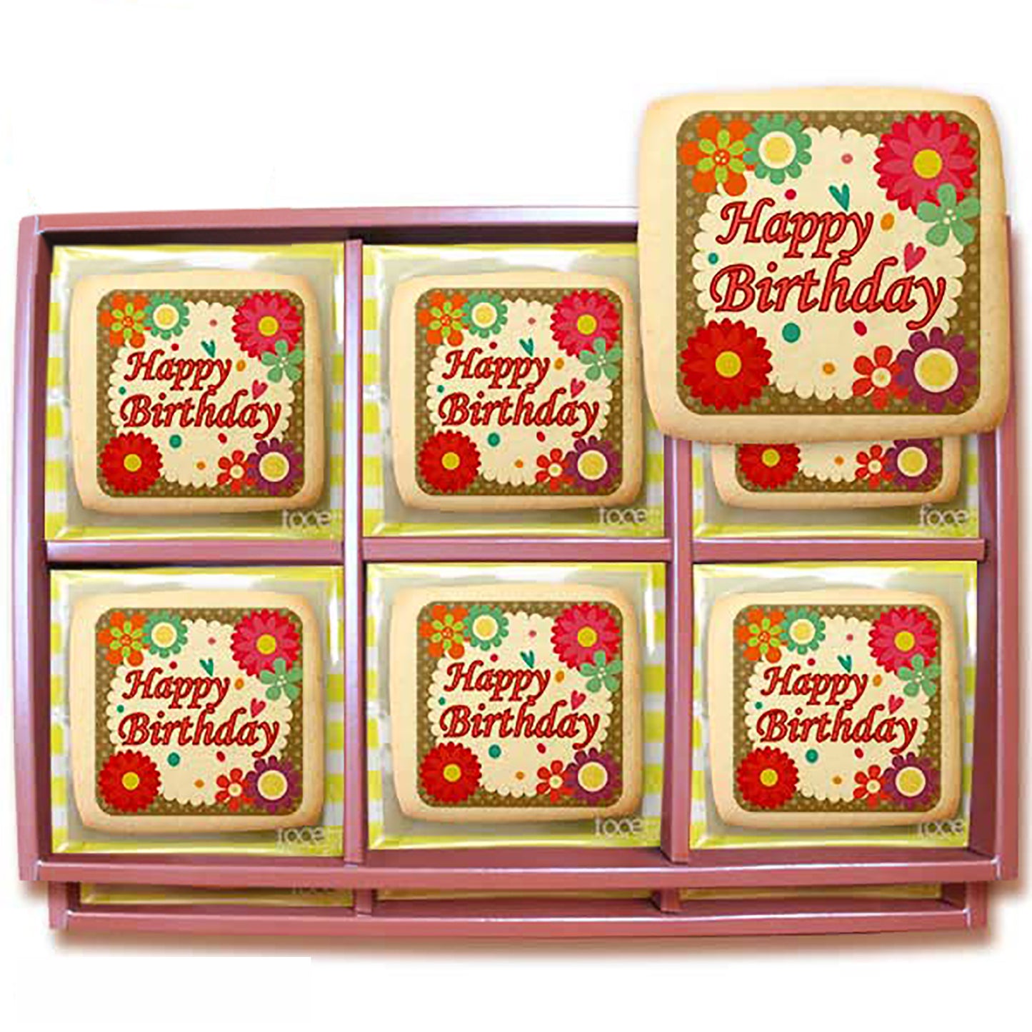 Happy Birthday / Flowers 45pcs